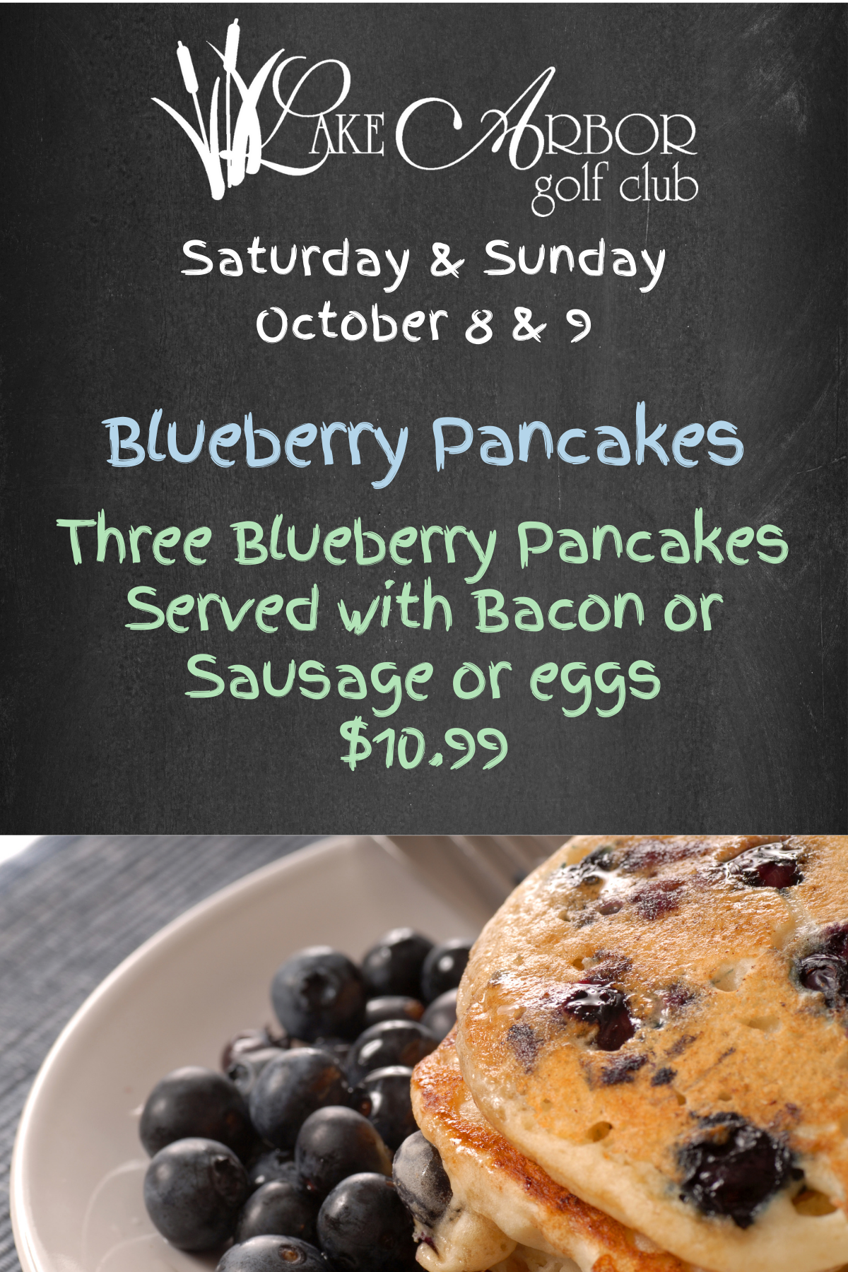 LA Blueberry Pancakes 5